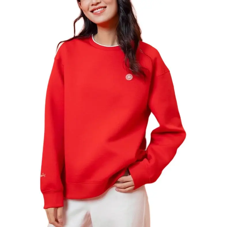 XTEP Sweatshirt Women's Enchanted Red-1