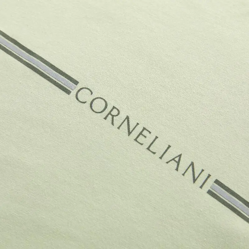 Corneliani T Shirts Men Green-3