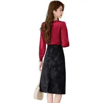 La Chapelle Two Piece Skirt Sets Women's