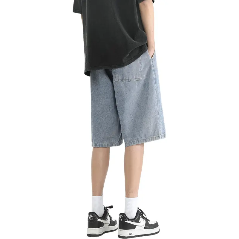 KIPONE Denim Shorts Unisex-4