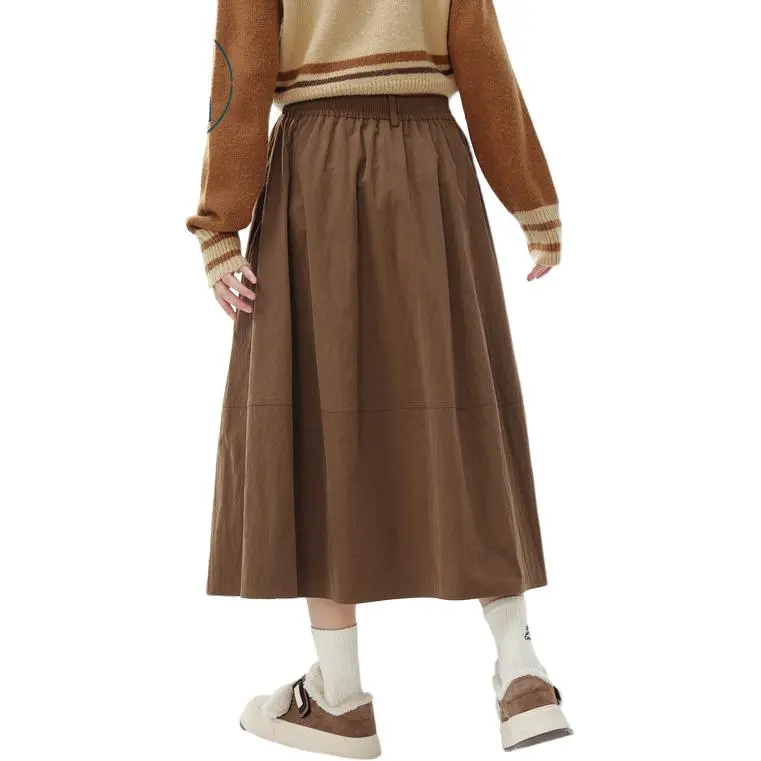 ZIHAN Casual Long Skirts Women's-5