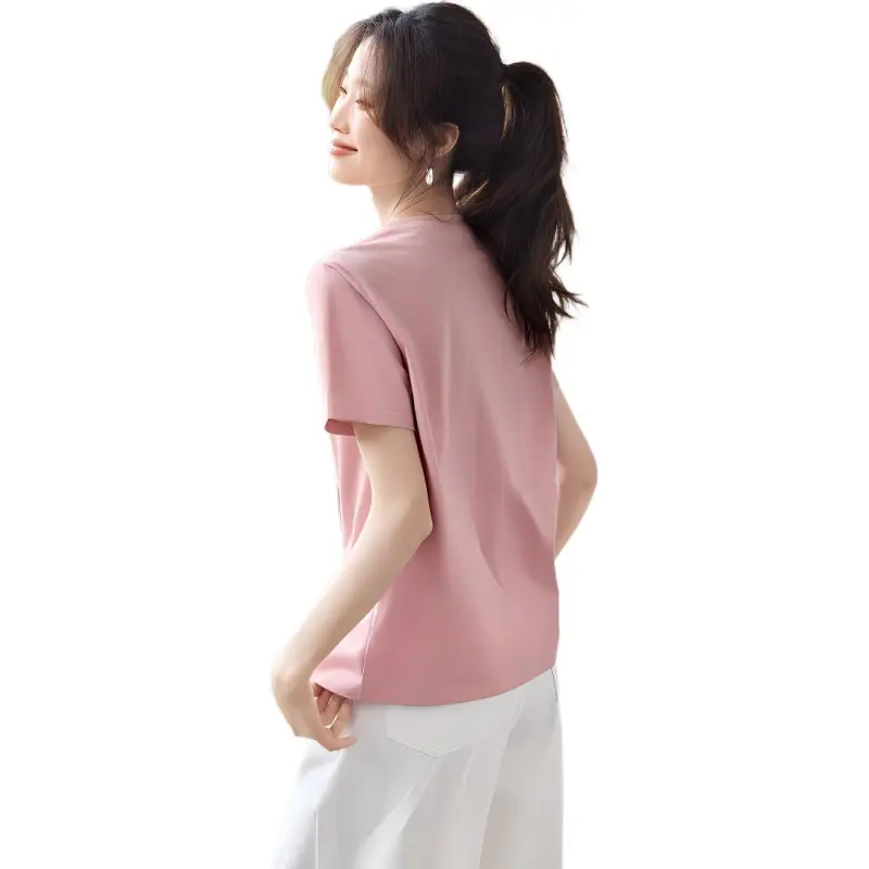 Flowers In Water Regular T Shirt Women's-1