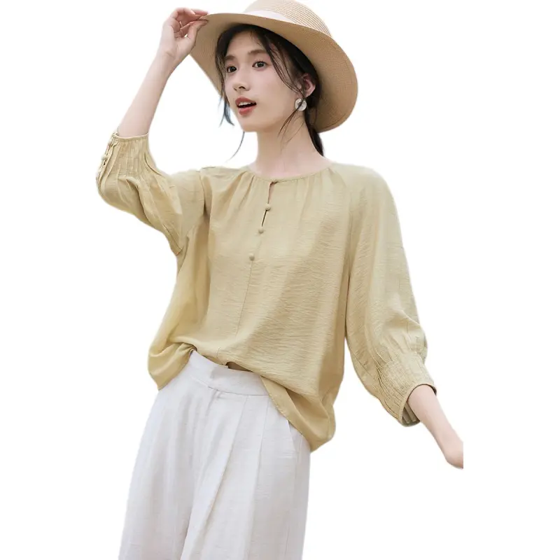 XWI Shirts Women's Reed Yellow-3