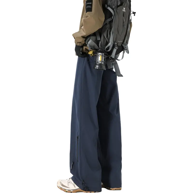 PAINT STAIN Casual Pants Unisex Classic Black-21