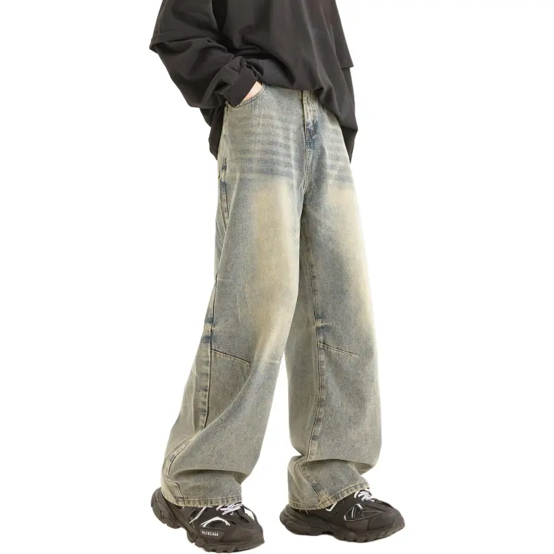 7 SEVFUN Jeans Unisex Yellow Mud-4