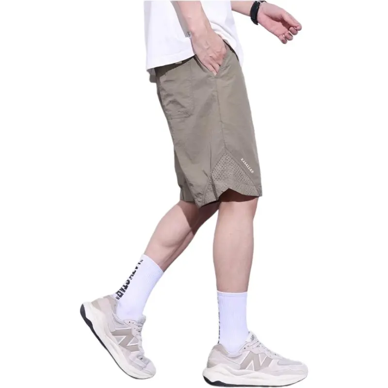 DAFK Casual Shorts Men Khaki -3