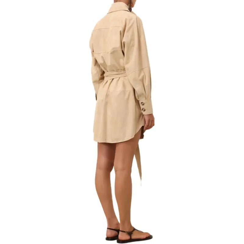 Zimmermann SS25 Long Sleeved Dresses Women's Brown-3