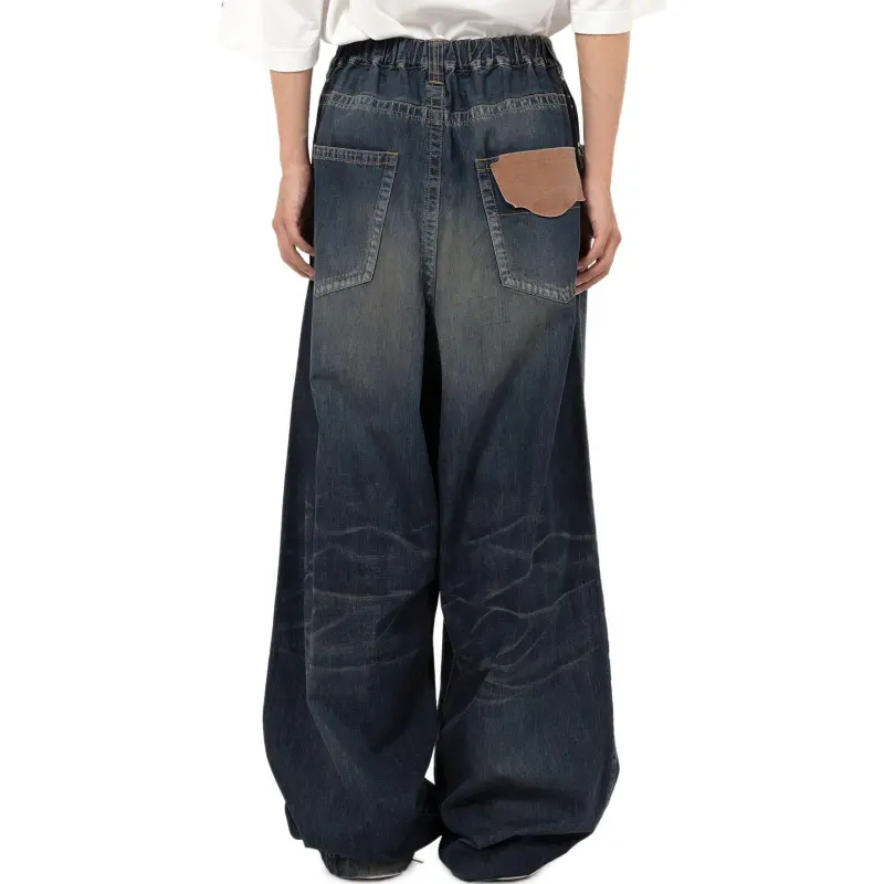 Maison Mihara Yasuhiro Wide leg Jeans-3
