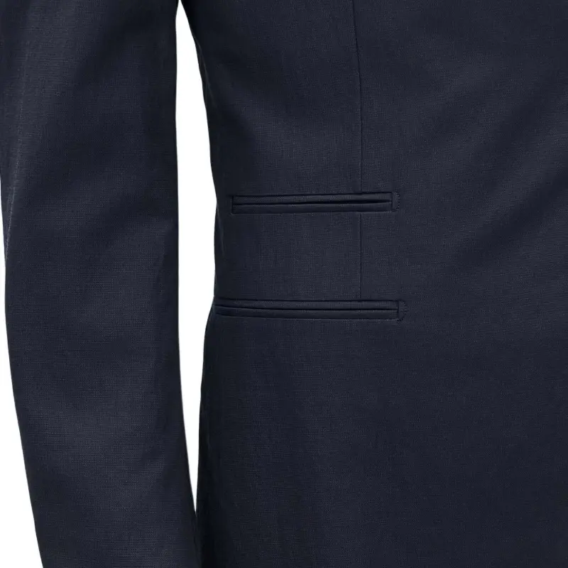 HERMES Business Suits Coats Men's Ocean Blue-4
