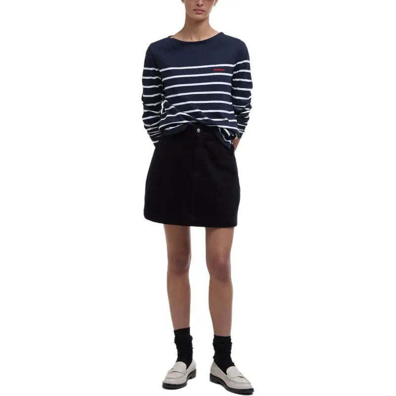 BARBOUR Regular T Shirt Women's Marine Blue-1