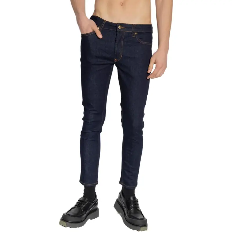 VERSACE JEANS COUTURE Jeans Men Blue-4