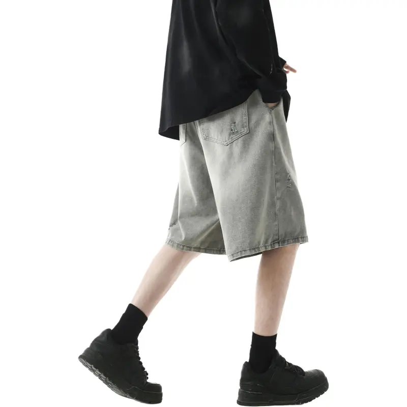 Colorful Creations Denim Shorts Unisex-16