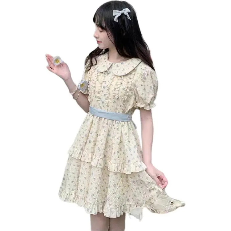 Mu Xiao Xin Short Sleeved Dress Women's-13