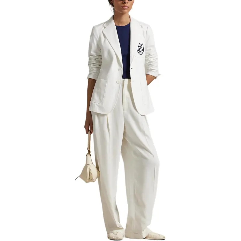 Polo Ralph Lauren Business Suit Coat Women's White-3