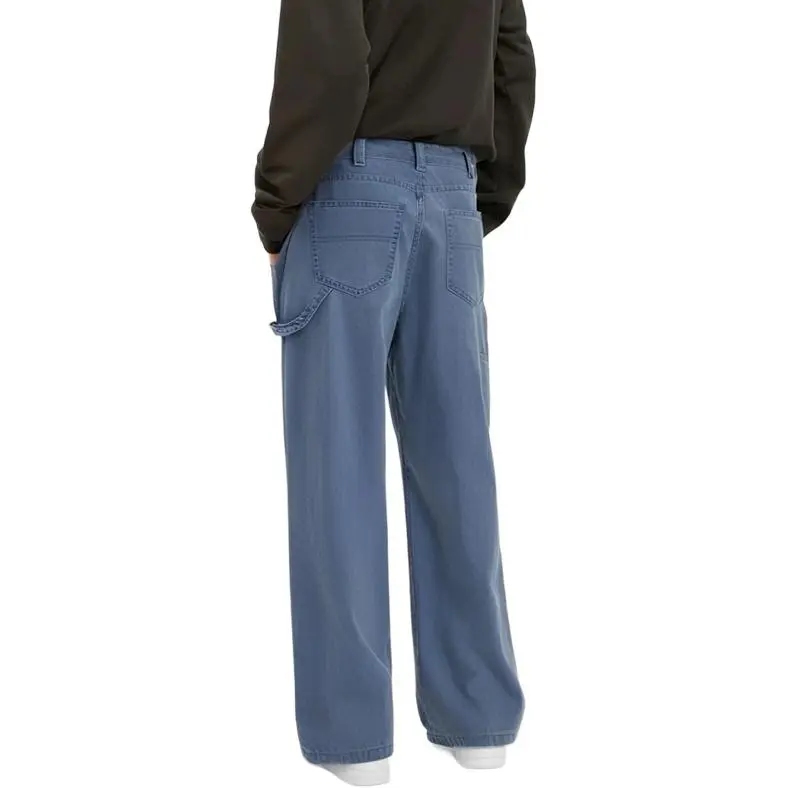 GBXM Casual Pants Unisex Blue-4