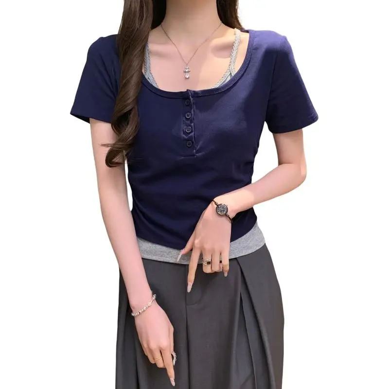 Mu Xiao Xin Regular T Shirt Women's-7