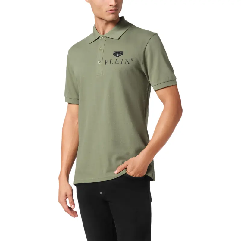 PHILIPP PLEIN Iconic Plein Short sleeve Polo Shirt-2