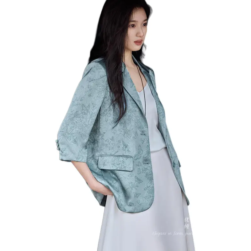 XWI Business Suits Women's Lake Blue Green-0