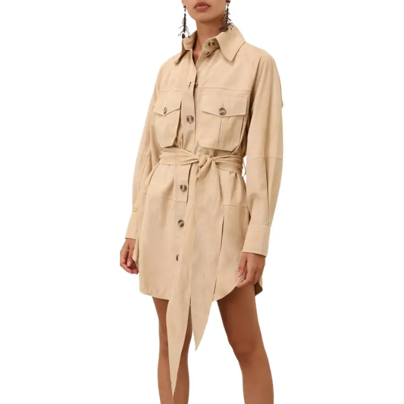 Zimmermann SS25 Long Sleeved Dresses Women's Brown-4