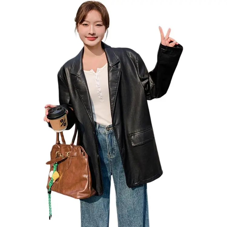Fele.d Leather Jackets Women's-3