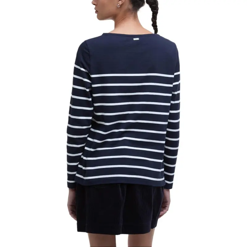 BARBOUR Regular T Shirt Women's Marine Blue-3
