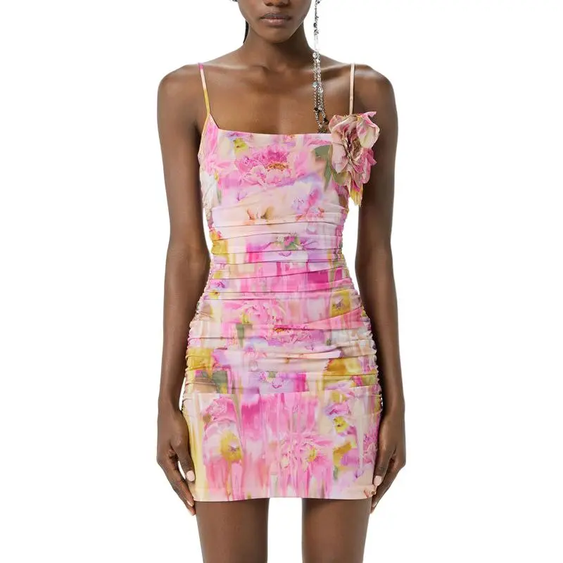 Blumarine Floral print Mini Dress-1