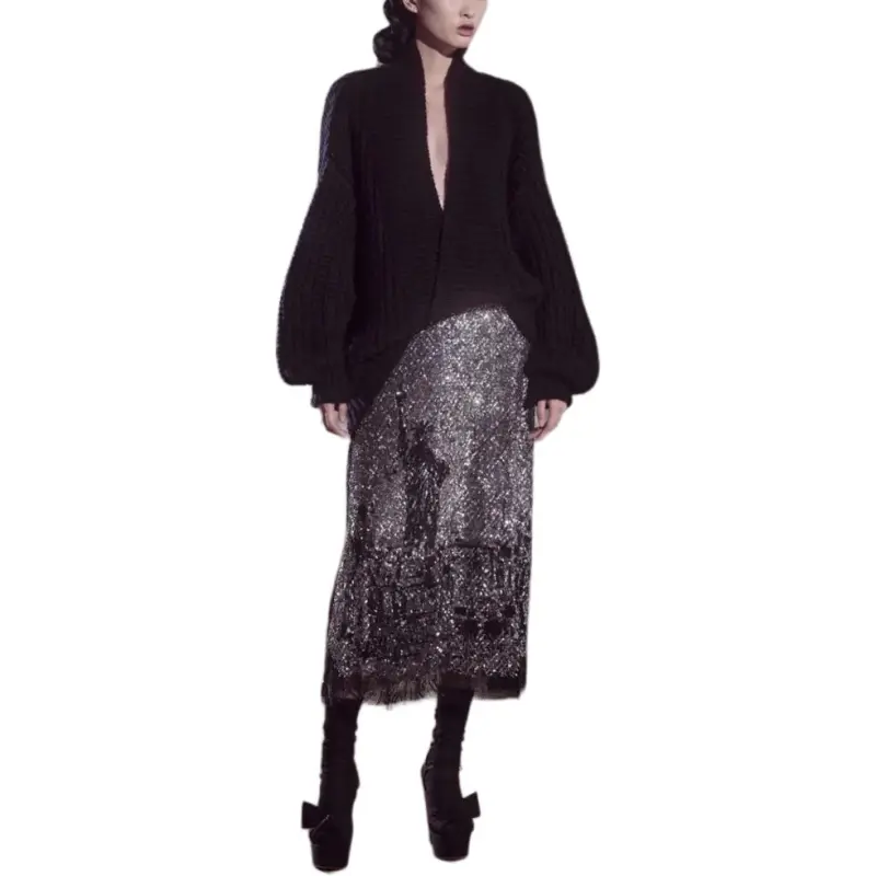 DIOR Oversized Knitted Sweater-4