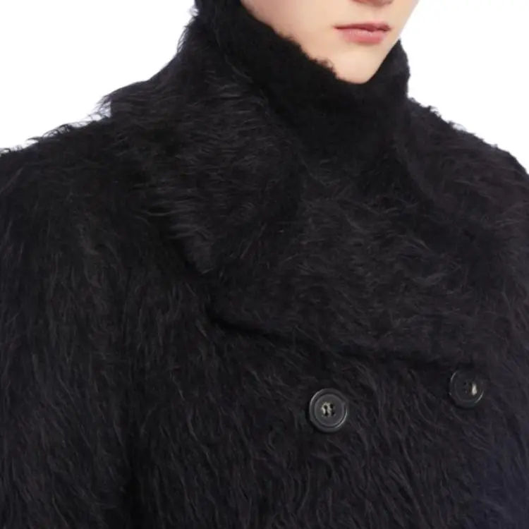 SportMax Coats Women's Black-4