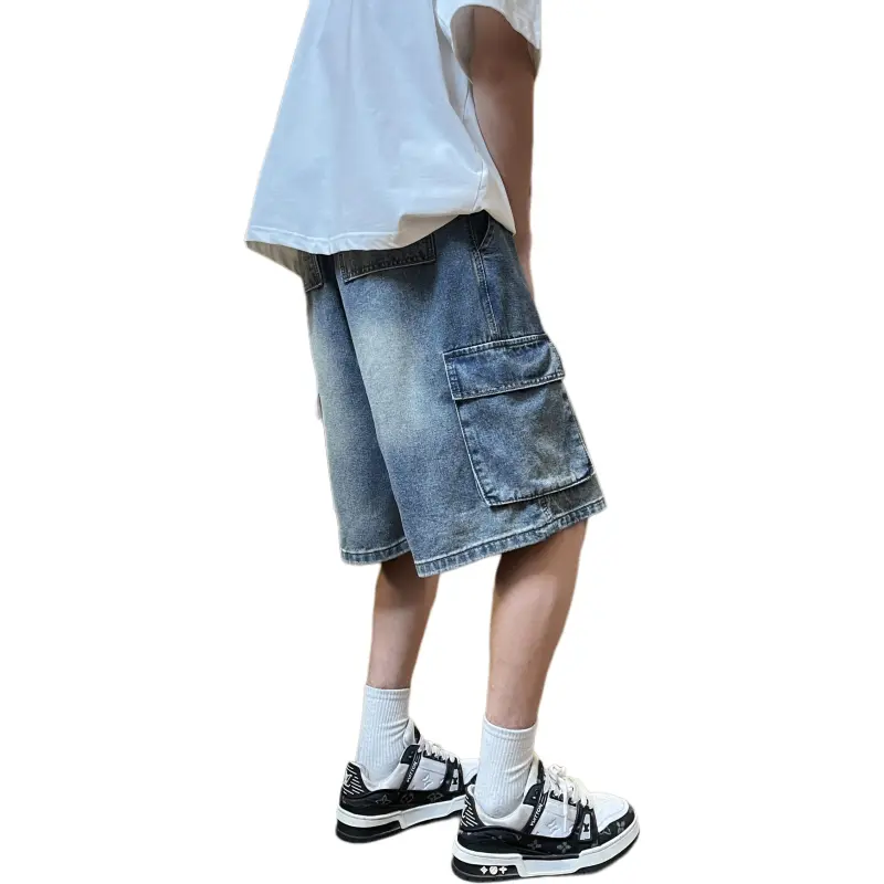 OPMO Denim Shorts Unisex-6
