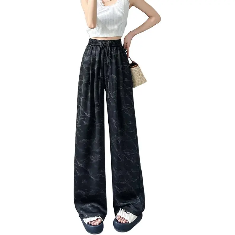 Flowers In Water Casual Pants Women's-13