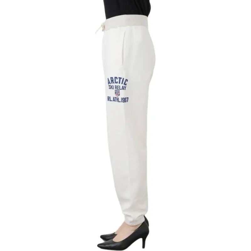 PLAGE FW24 Knitted Sports Pants Women's White-1
