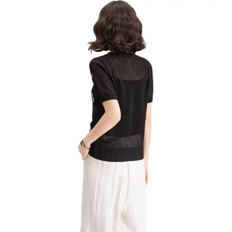 FAWENXIANGZI Regular T Shirt Women's-1