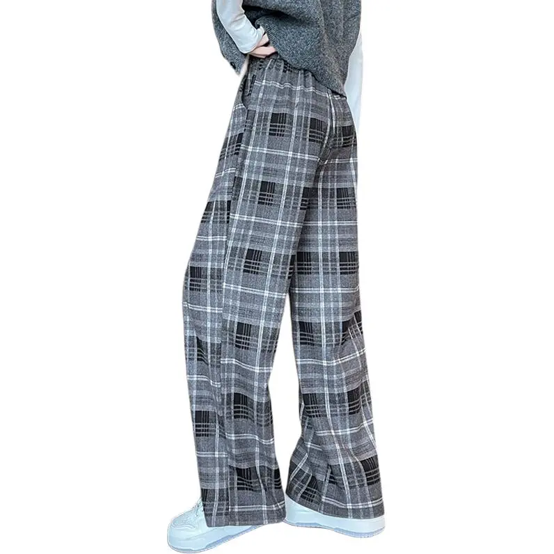 Tonlion Casual Pants Women's Gray Tone-1