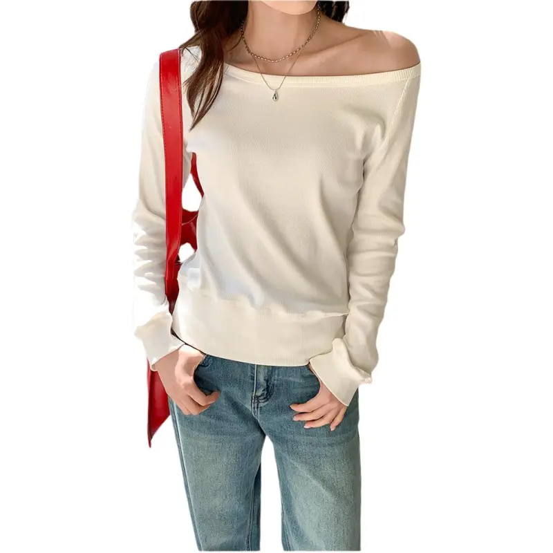 Mu Xiao Xin Raglan Sleeve T Shirt Women's-3