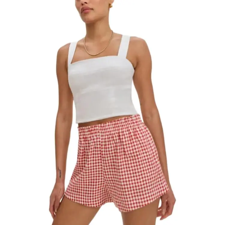 REFORMATION Mila Linen Short Casual Shorts Women's-2
