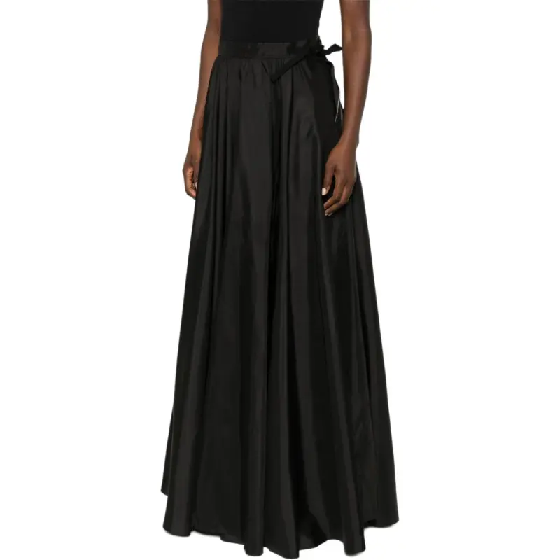 MM6 Maison Margiela Taffeta Maxi Skirt-3