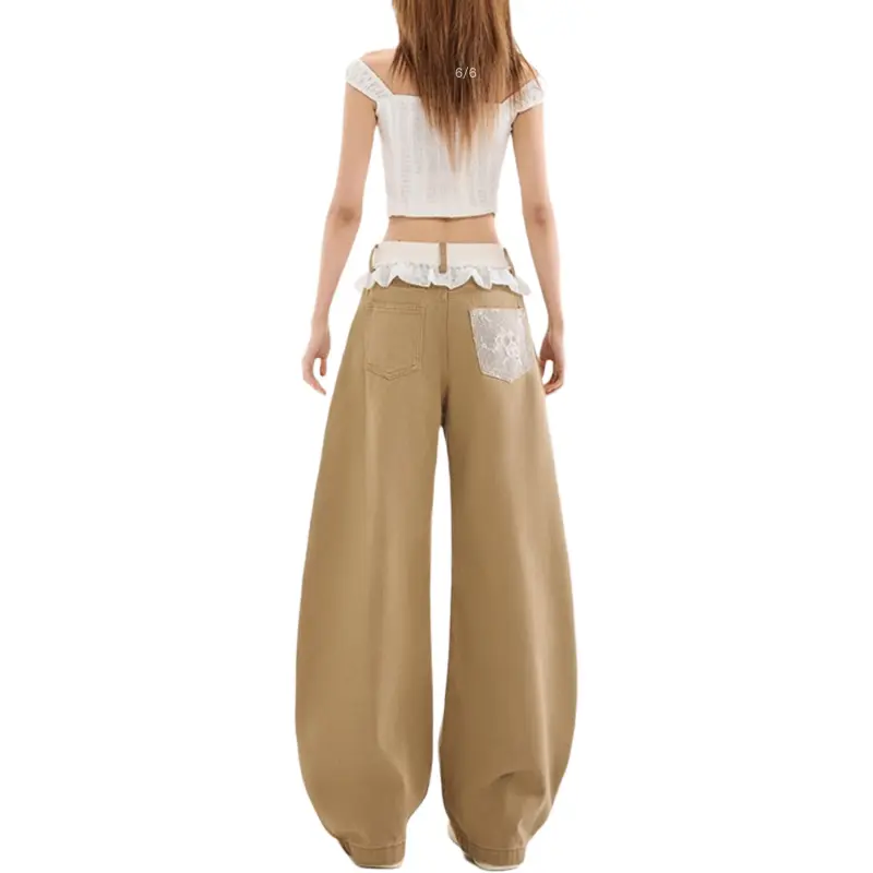 GOSO Casual Pants Women's Khaki-1