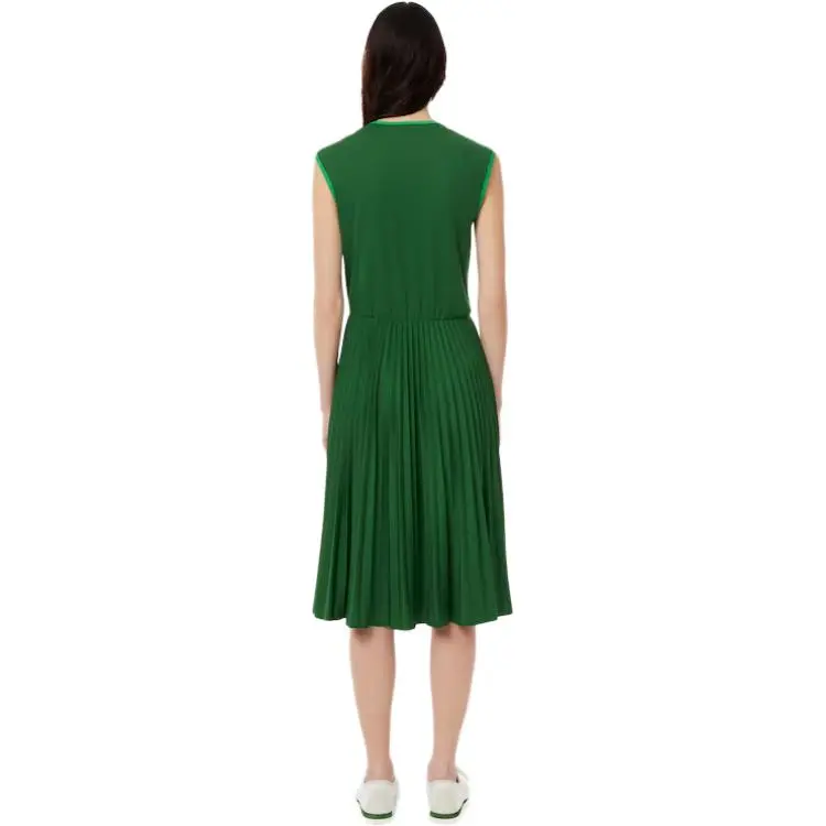 LACOSTE Sleeveless Pleated Dress-3