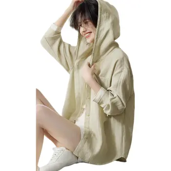 XWI Cropped Coat Women's Light Tea Green