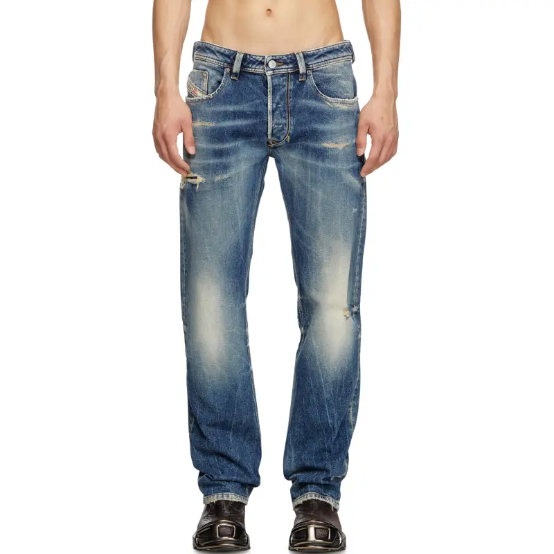 DIESEL 1985 Larkee Distressed Jeans-1