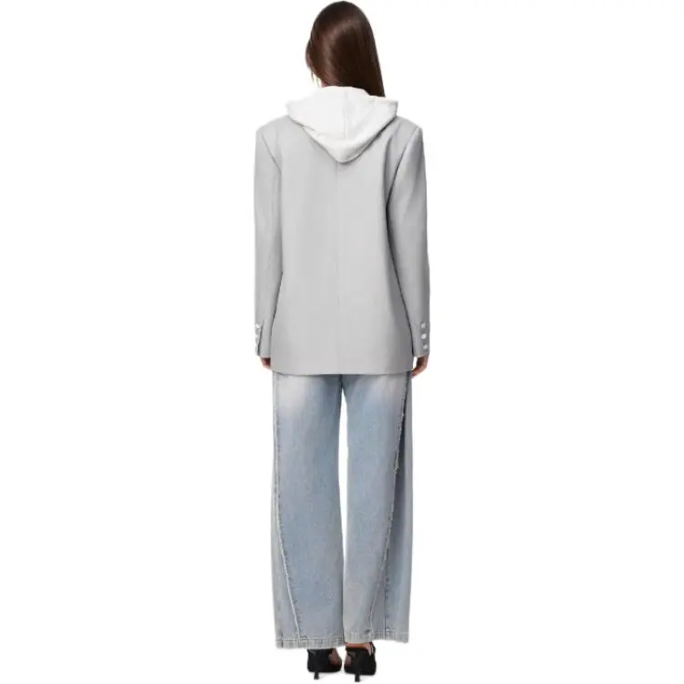 JAC FLEURANT Business Suit Women's Gray-5