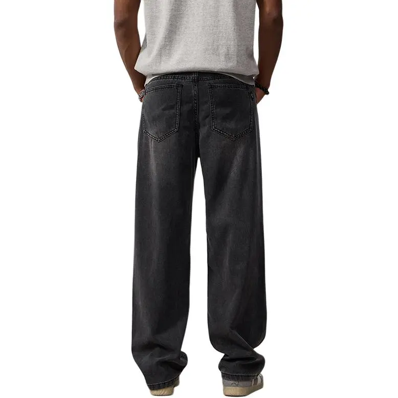 SONGS ALONG Jeans Unisex Black Gray Color-1
