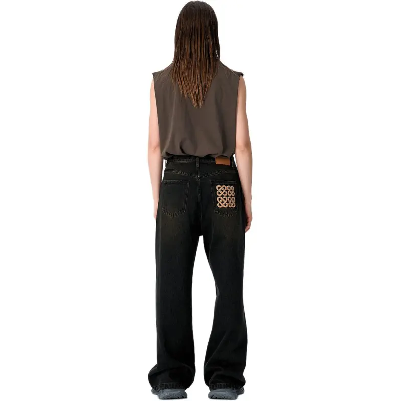 Charlie Luciano Jeans Unisex Gray-4