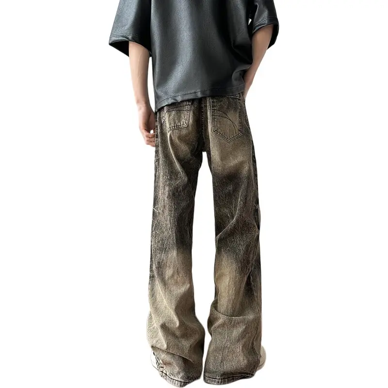 KAIPAINEN Jeans Unisex Yellow Mud-3