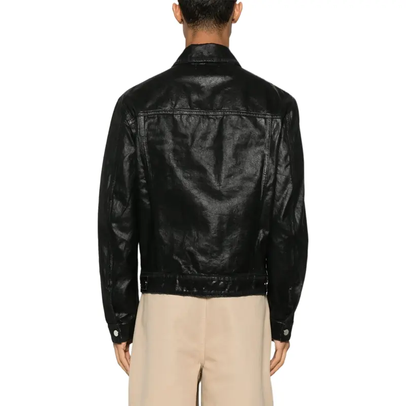 AMIRI Waxed finish Denim Jacket-2