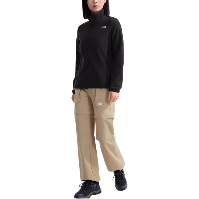 THE NORTH FACE City Outdoor Collection Velvet feel Coat Women's Cosmic Black-3