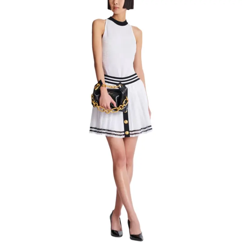 BALMAIN SS25 Jumpsuit Women's White-1