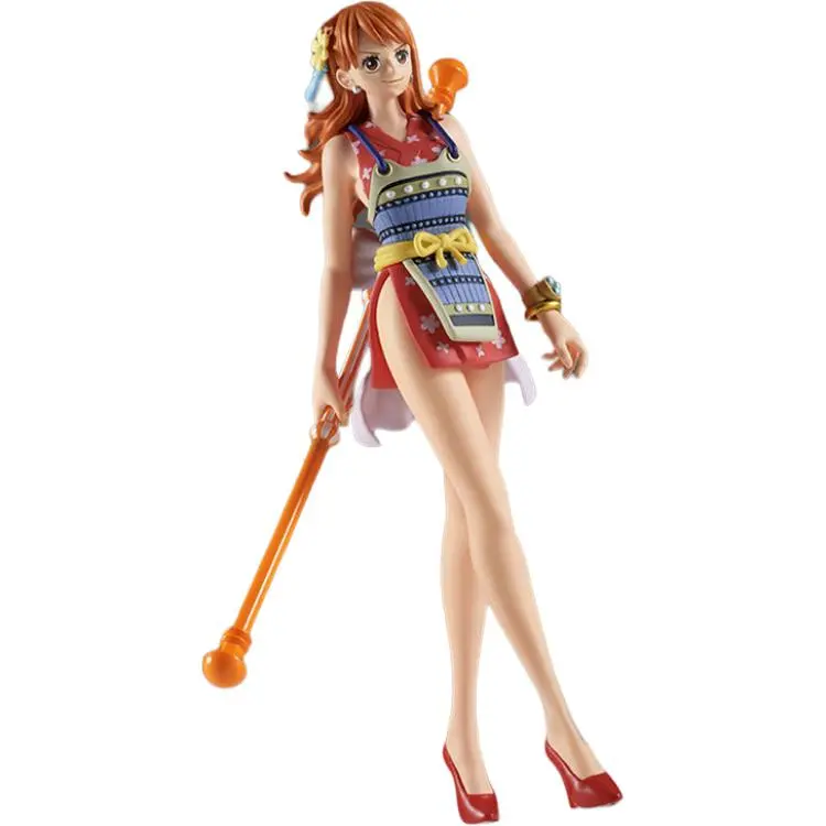 BANDAI Nami One Piece Departure Sparkling Charming Warrior Outfit, Figure Hobby Model Ornament Bonus Gifts-2