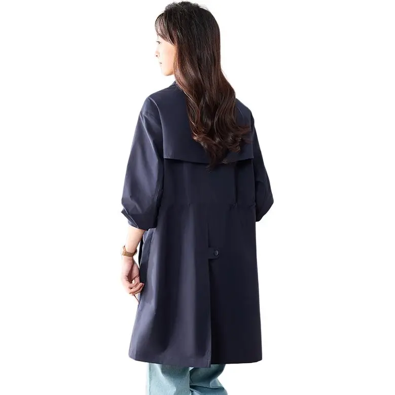 Yi Mengyuan Trench Coat Women's-3