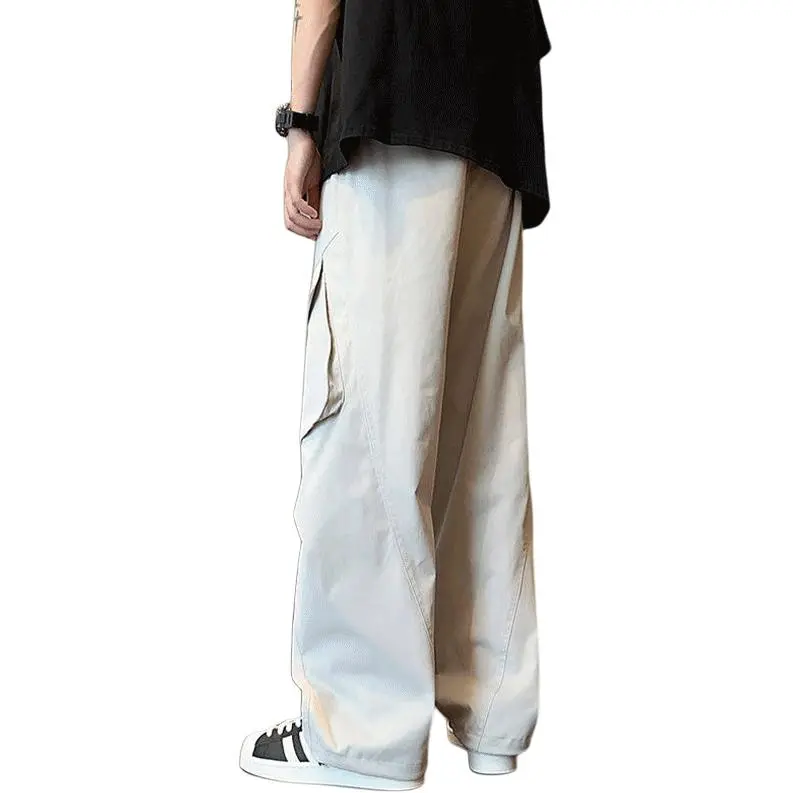 DARK HORSE Casual Pants Unisex Apricot-1